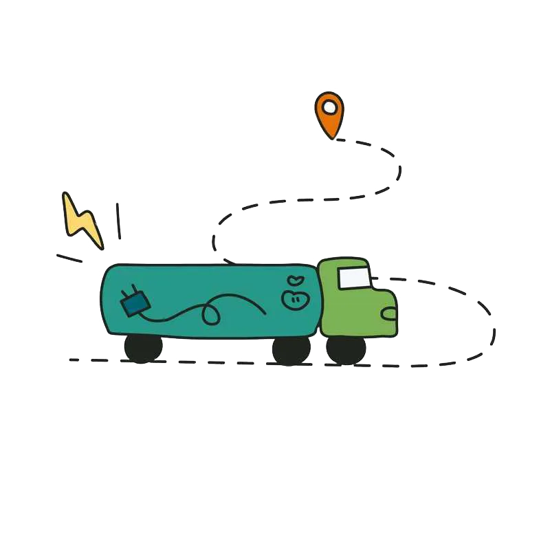 electronic tonker truck